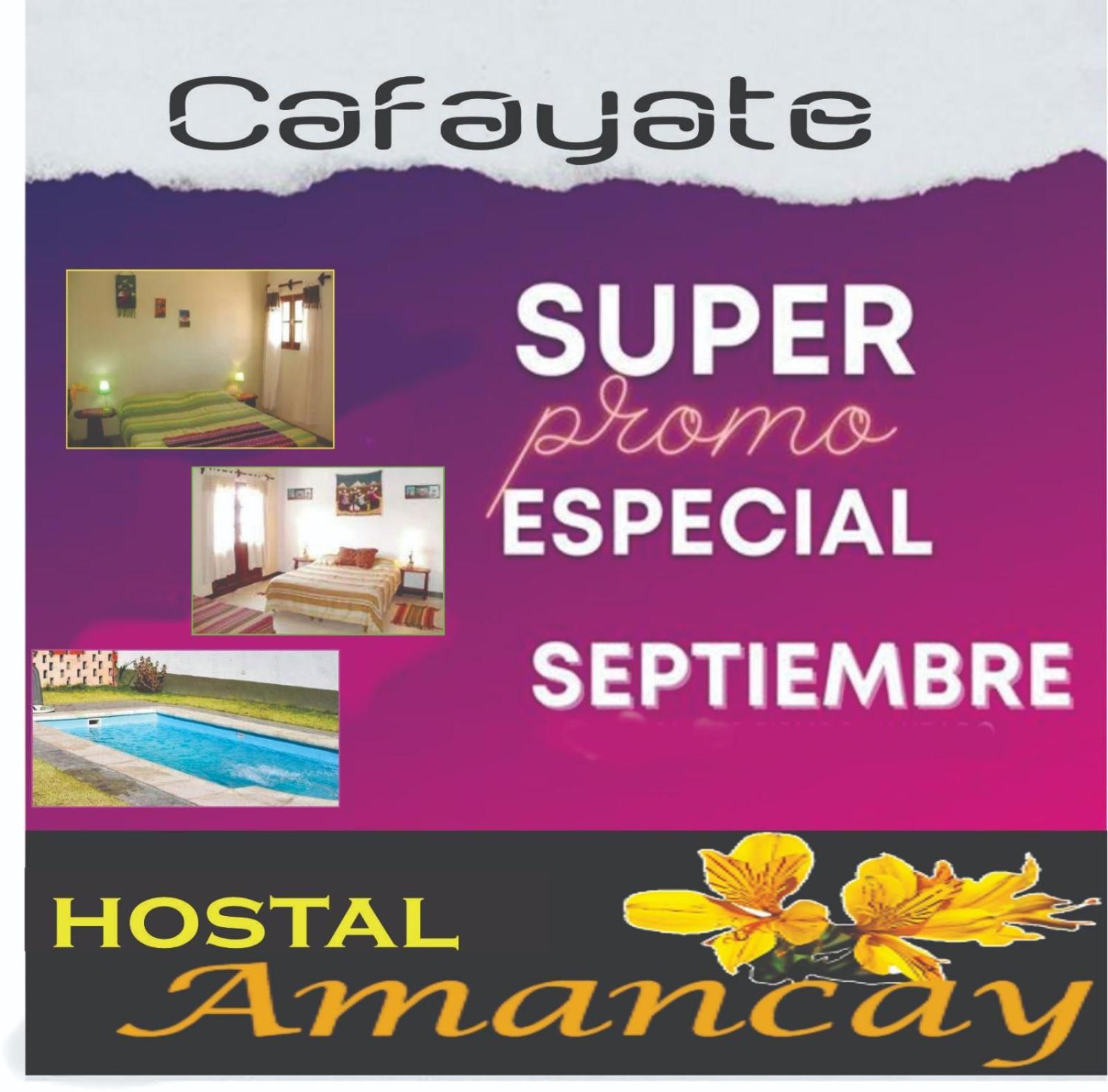 קאפאייט Hostal Amancay מראה חיצוני תמונה